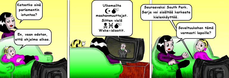 Darol VS Leopold comic strip